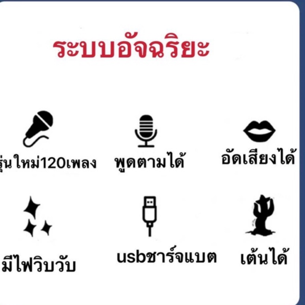 น้องบองตัวดัง TikTok #กระบองเพชรเต้นได้#กระบองเพรชพูดได้#มีเพลง120เพลง#ของขวัญเด็ก#โยกขวาโยกซ้าย# มีไฟวิบวับวิบวับ ราคา ถูกที่สุด ดีลบีเคเค แกลเลอรีภาพที่ 3