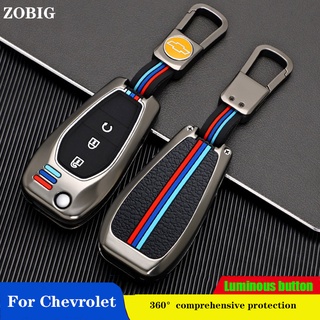 Zobig เคสกุญแจรีโมทรถยนต์สําหรับ Chevrolet JM PC BL BE Tracker