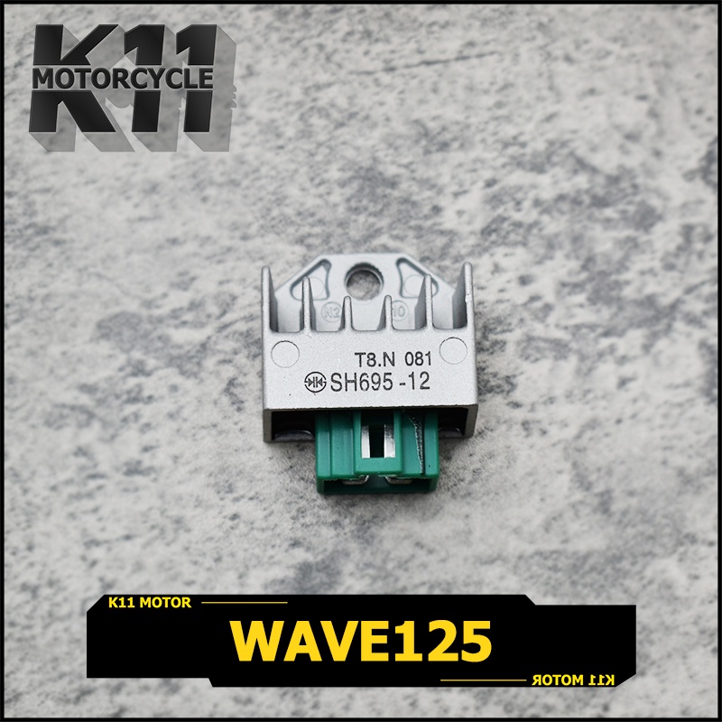 เเผ่นชาร์จ WAVE125 เเผ่นชาร์ เวฟ 1254ขา ตรงรุ่น พร้อมใช้งาน