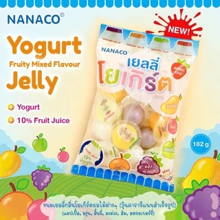 เยลลี่ โยเกิร์ต ผสมน้ำผลไม้แท้ นานาโกะ มี 60 ถ้วย
