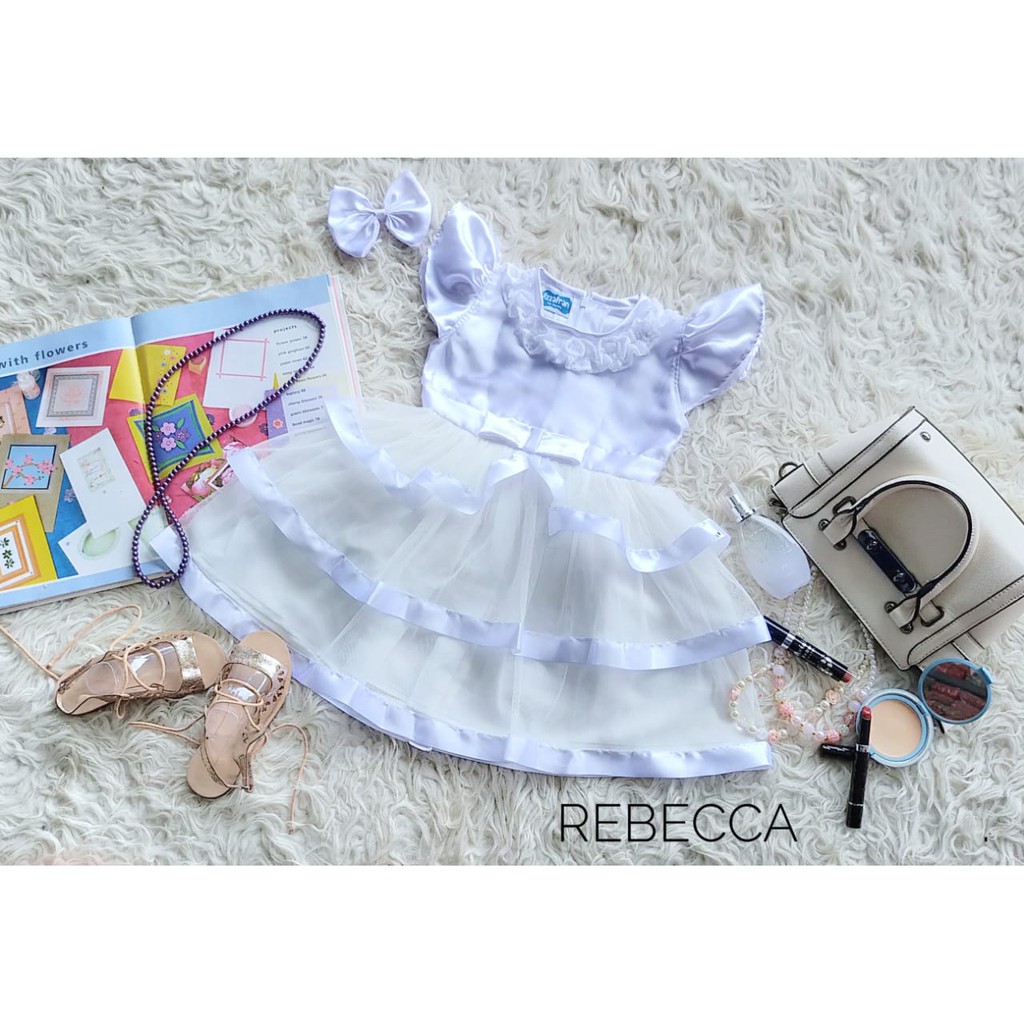 REBECCA DRESS FOR 1 YEAR OLD CHILDREN (READYSTOCK)
