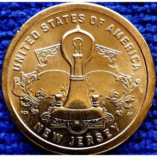 เหรียญ​สหรัฐอเมริกา​ USA, 1 Dollar, (รุ่น​ Innovation), #1669T, ไม่​ผ่าน​ใช้​ UNC