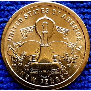เหรียญ​สหรัฐอเมริกา​ USA, 1 Dollar, (รุ่น​ Innovation), #1669T, ไม่​ผ่าน​ใช้​ UNC