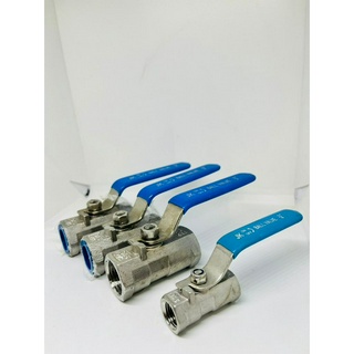 JK ball valve stainless สแตนเลส 316 ขนาด 1/4" / 1/2" / 1 นิ้ว บอลวาล์วสแตนเลส #316