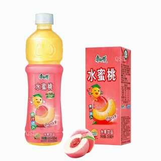 น้ำพีช น้ำผลไม้จีน 康师傅水蜜桃500ml