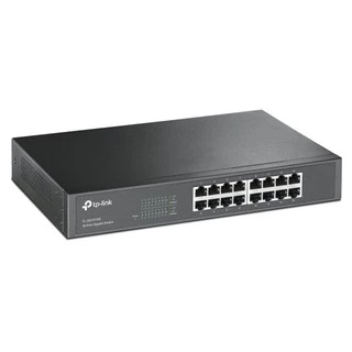 TP-LINK Gigabit Switching Hub 16Port (13") TL-SG1016D (Black) -LIFE TIME (BY SYNNEX SERVICE CENTER)