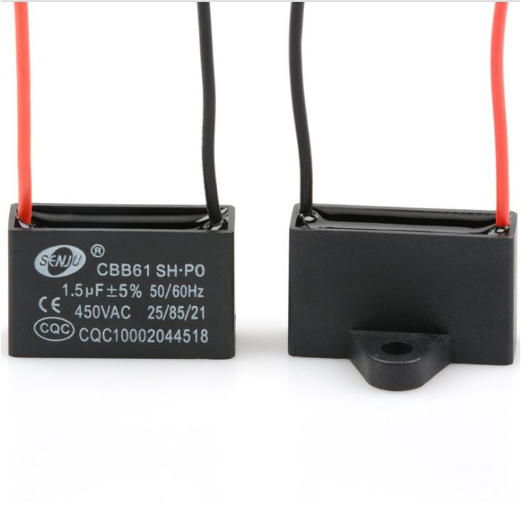 ☼℗CBB61 คาปาซิเตอร์พัดลม Cพัดลม 450V ใช้กับพัดลม Hatari / Mitsubishi