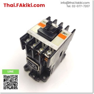 พร้อมส่ง,(C)Used, SH-4 Magnetic Contactor ,แมกเนติก คอนแทคเตอร์ สเปค AC100V 2a2b ,FUJI (66-001-947)