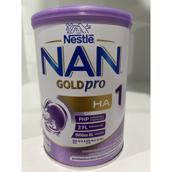 NAN GOLD PRO HA 1 แนน โกลด์โปร เอชเอ 1 ขนาด400 กรัม Exp 31/5/2023