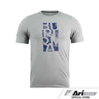 ARI BRUTD ACL 2022 TEE - GREY/NAVY เสื้อยืด อาริ บุรีรัมย์ ยูไนเต็ด สีเทา