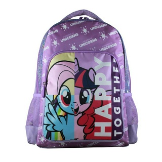 My little pony  Backpack กระเป๋าเป้สะพายหลังโพนี่ ขนาด14   นิ้ว  PN72 419