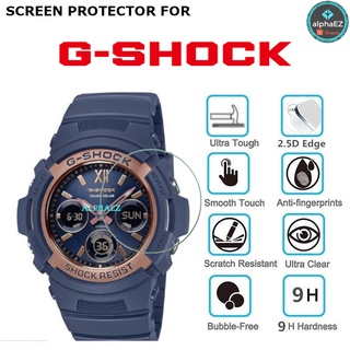 Casio G-Shock AWR-M100SNR-2A Series 9H ฟิล์มกระจกนิรภัยกันรอยหน้าจอ AWRM100 แข็ง กันรอยขีดข่วน