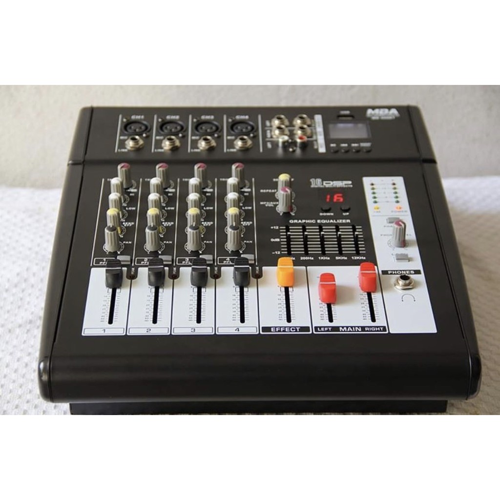MBA Power mixer  MB-400BT USB ( 4 channel )
