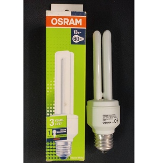 Osram หลอดตะเกียบคู่ Duluxstar 13W/827 Warm แสงส้ม E27