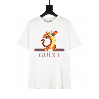 Hot Item G Tigger เสื้อยืดแขนสั้นลําลอง ผ้าฝ้าย พลัสไซซ์ สําหรับผู้ชาย และผู้หญิง เหมาะกับการเล่นกีฬา