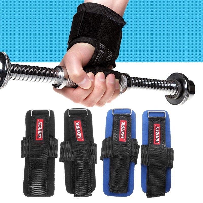 Weight Lifting Bar Grips Straps Training Wraps Bangage Glove