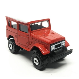 Majorette Toyota Land Cruiser J40 - Red Color /Wheels OR4D /scale 1/53 (3 inches) no Package