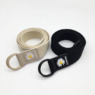 Small Daisy Canvas Belt Fashionable Wild Casual Belt