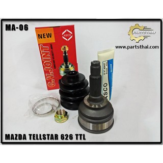 หัวเพลาขับ ASCO MAZDA TELLSTAR 626 TTL MA-06