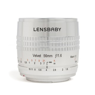 Lensbaby Velvet 56 Silver for Nikon F Mount