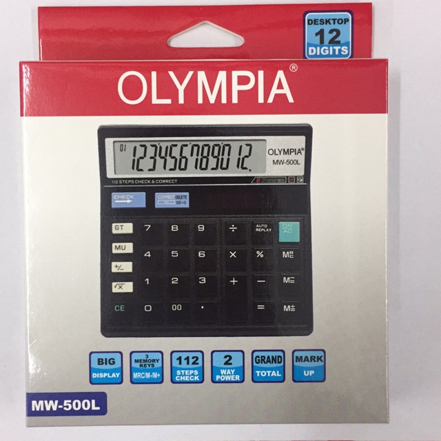 เครื่องคิดเลข Olympia MW500L