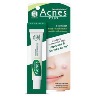 Mentholatum Acnes Sealing jell 18 g เมนโทลาทั่ม แอคเน่ส์ ซีลลิ่ง เจล เจลแต้มสิว