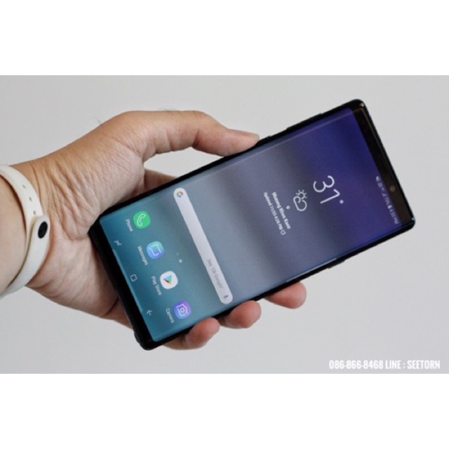 Samsung Note 9 มือสอง มีประกันจอแตก ครบกล่อง ประกันศูนย์ไทย