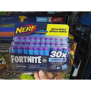 Nerf กระสุนปืนเนิฟ รุ่น Fortnite แพคละ 30นัด ของแท้100% คะ