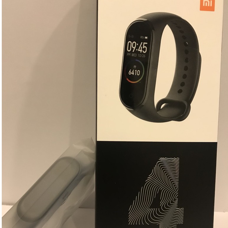 Mi Band 4 สีดำ Smart Watch สมาร์ทวอทช์ ของแท้ 100%