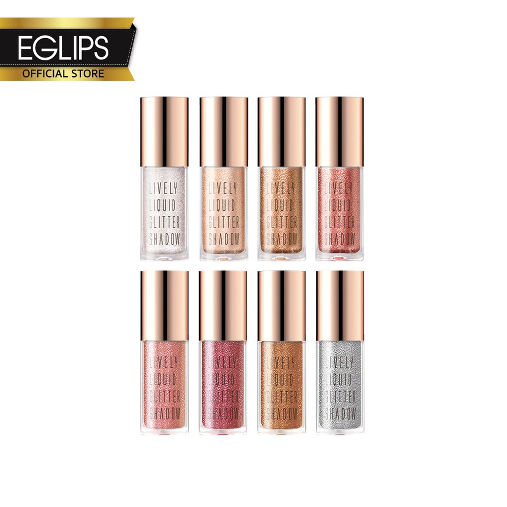 อีกลิปส์ ไลฟ์ลี่ ลิขวิด Eglips Lively Liquid Glitter Shadow อีกลิปส์ ไลฟ์ลี่ ลิขวิด Eglips Lively Liquid Glitter Shadow