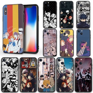 เคสซิลิโคนนิ่ม ลายอนิเมะ Jujutsu Kaisen TP5 สําหรับ iPhone 6 6S 6Plus 6sPlus 7 8 SE 2020 7Plus 8Plus