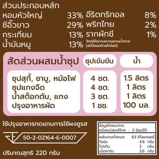 [Keto] เครื่องปรุงซุป ซุปเข้มข้นคีโต ซุปสำเร็จรูป ไม่มีน้ำตาล กินดี KinD Keto ใจดีแฟคตอรี่ รสหมู รสกลมกล่อม 220 กรัม