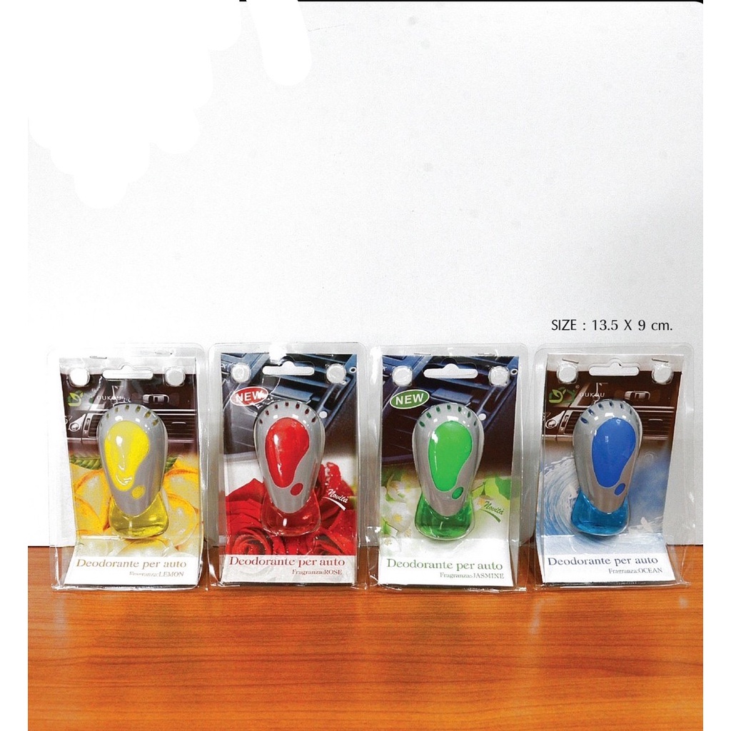 น้ำหอมปรับอากาศ​ น้ำหอมติดรถยนต์​ 4 กลิน OUKOU มีให้เลือก4กลิ่น ใช้ได้นาน30วัน H406(144)115