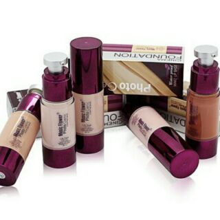 รองพื้น Music flower photogenic overtime foundation oil free รองพื้นเทพ