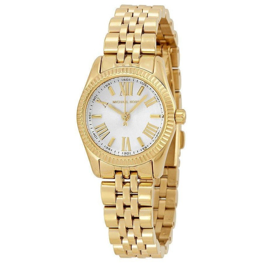 Michael Kors นาฬิกาผู้หญิง MK3229 Silver Dial Gold-tone StainlessSteel