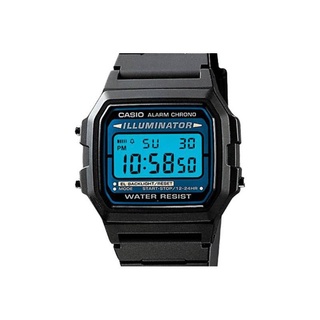 CASIO แท้💯%  นาฬิกาข้อมือ  รุ่น F-105W-1A