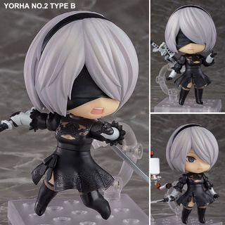 Nendoroid เนนโดรอยด์ Figma ฟิกม่า Figure Game NieR Automata เนียร์ ออโตมาตา 2B YoRHa No.2 Type B เนียร์ ออโตมาตา