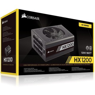 Power Supply  1200W CORSAIR HX1200 (80+ Platinum) 💥สินค้ารับประกัน 10 ปี💥