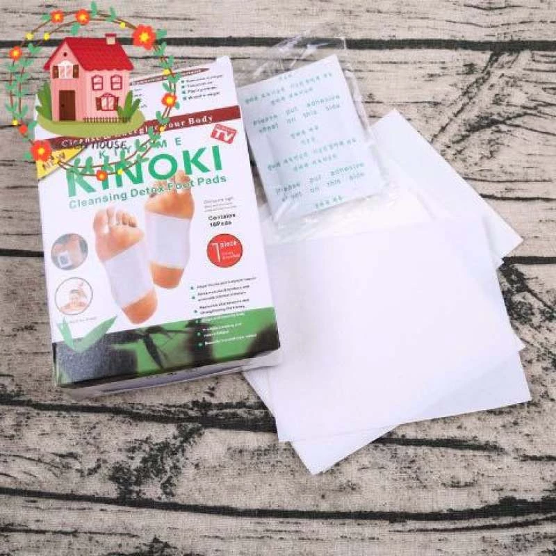 พร้อมส่ง ถูกที่สุด แผ่นแปะเท้า ของเเท้100% KINOKI คิโนกิ แผ่นแปะเท้าดูดสารพิษ แผ่นเเปะเท้าเพื่อสุขภาพ แผ่นแปะเท้าสมุนไพร thumbnail 9