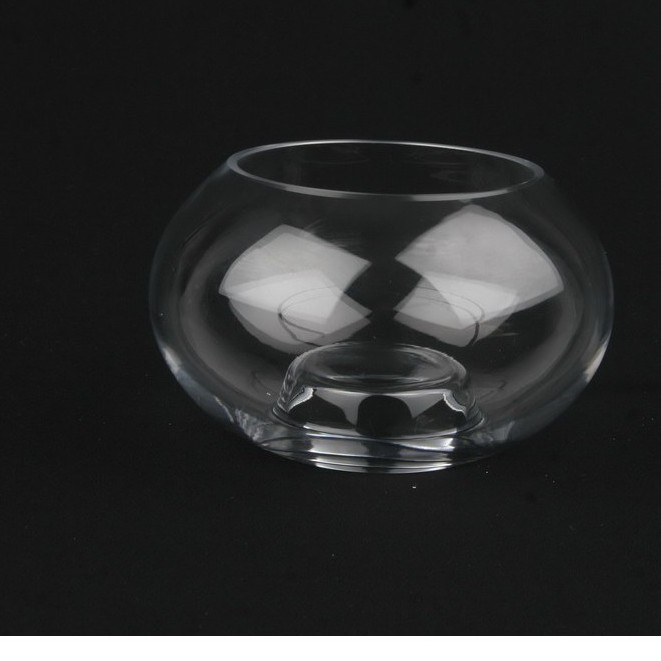 OrientalFineArt  แก้วใสทรงกลม โถแก้ว โหลแก้วทรงกลม (CGM)