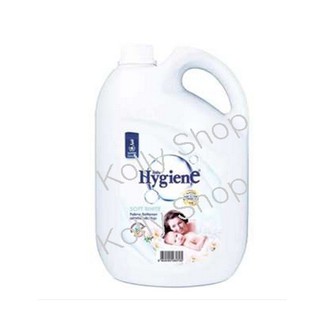 ไฮยีน (Hygeian) ซอฟท์ไวท์ น้ำยาปรับผ้านุ่ม ขนาด 3500 มล.( 1 แกลลอน)