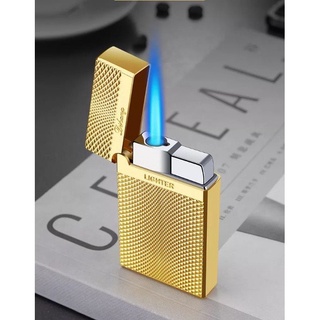Dupont 019 ไฟแช็คหัวฟู น้ำหนักเบาและกะทัดรัด จัดส่งรวดเร็ว Electronic Windproof Lighter ของขวัญ Lighters แฟชั่น แบบ พกพาง่ายน้ำหนักเบา