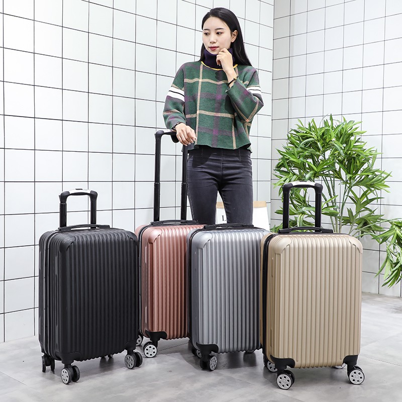 กระเป๋าเดินทางขึ้นเครื่อง กระเป๋าล้อลากขนาด20 นิ้ว 8ล้อคู่ หมุนได้ 360 องศา