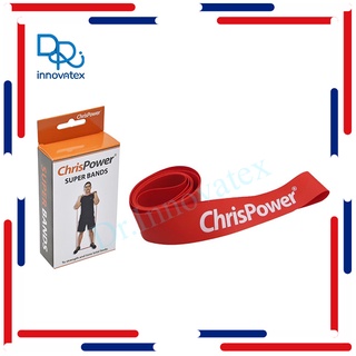 ChrisPower Superbands (สีแดง) ยางยืดออกกำลังกาย ยางยืดบริหารกล้ามเนื้อ