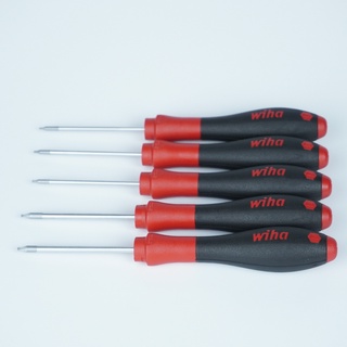 Wiha ไขควงหัว Torx หัวดาว T3 T4 T5 T6 T7 รุ่น 362 SoftFinish ปลายยาว 60มม ยาวรวม 164มม. คุณภาพสูง จากเยอรมนี