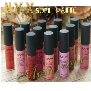 NYX Soft meet, ลิปเเมทnyx, ลิปเนื้อเเมท