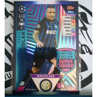 การ์ด​ Topps​ Match​ Attax​ UCL 2018​/19​ : No.LE7