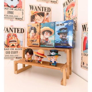 โมเดล ฟิกเกอร์วันพีช ซาโบ้ เอส ลูฟี่ - Model one piece (ace sabo luffy)