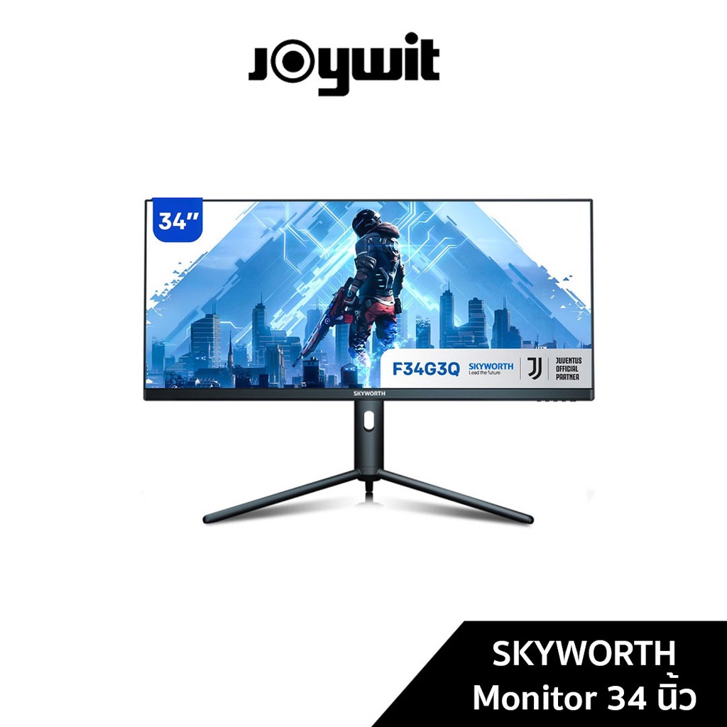 ใส่โค้ด[AE7FEDPM]รับcoins15%SKYWORTH Monitor 34 นิ้ว Ultrawide (3440x1440) รุ่น F34G3Q