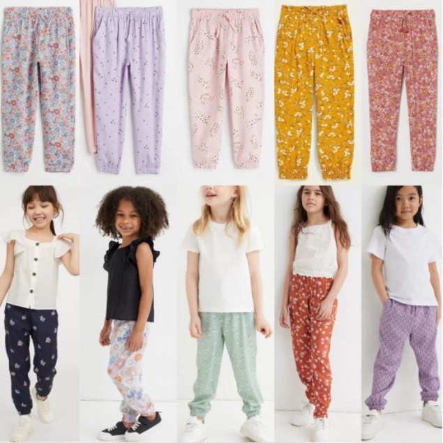 H&m Girls& 39; JOGGER POPMYWEAR H&M LEOPARD 5-7Y / GIRLS& 39; JOGGER